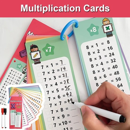 Times table flash cards - flash,