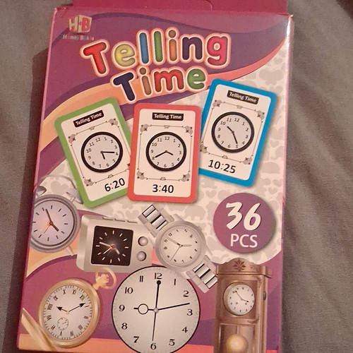 Telling time pocket - hb,
