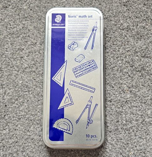 Staedtler noris piece maths - staedtler, 10-piece