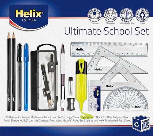 Helix ultimate maths set with - set,