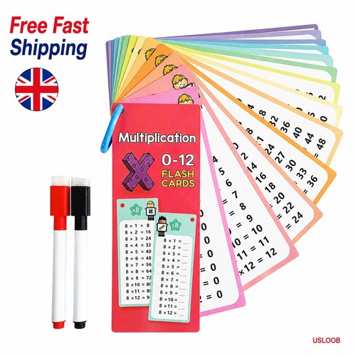 Times table cards - 0-12,