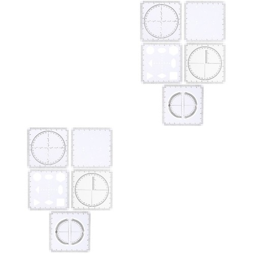 2sets transparent pvc - pvc, drawing