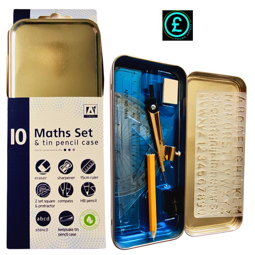 School stationary maths set - school,