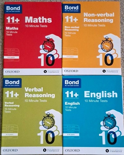 Bond minute tests maths - 11+,