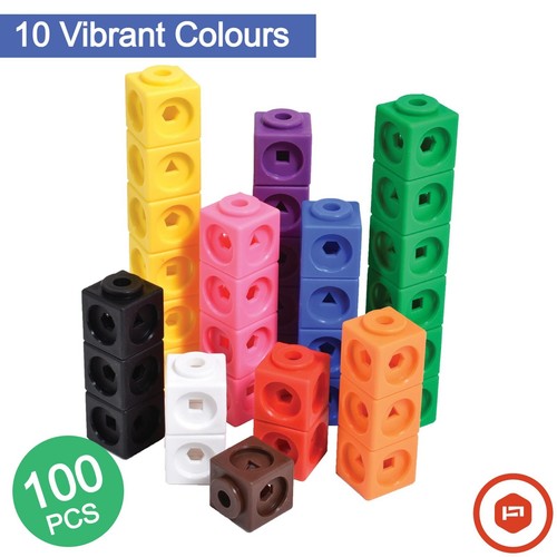 Maths cubes 100 - 100-piece, set