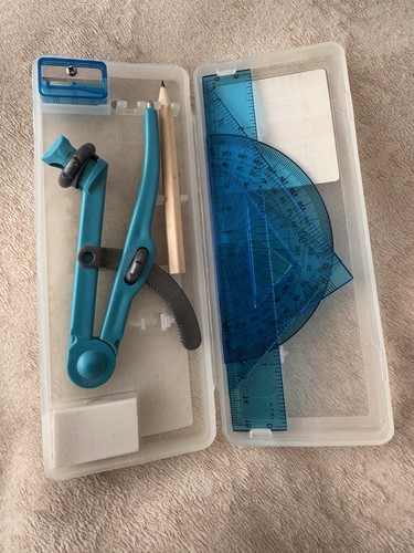 New maths set - in, never