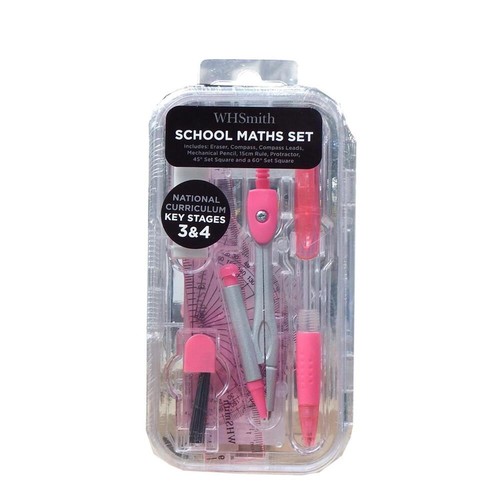 School maths set with - school,