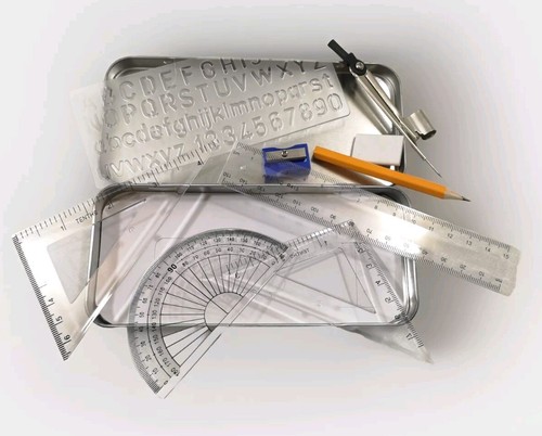 Piece maths geometry set - maths,